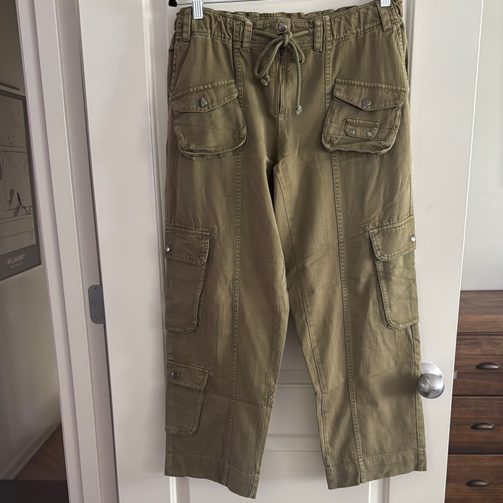 Free People Tahiti Cargo Pants like new